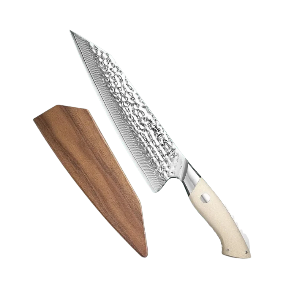 Couteau de Chef Suprême - DamascusElite - Mes-Couteaux