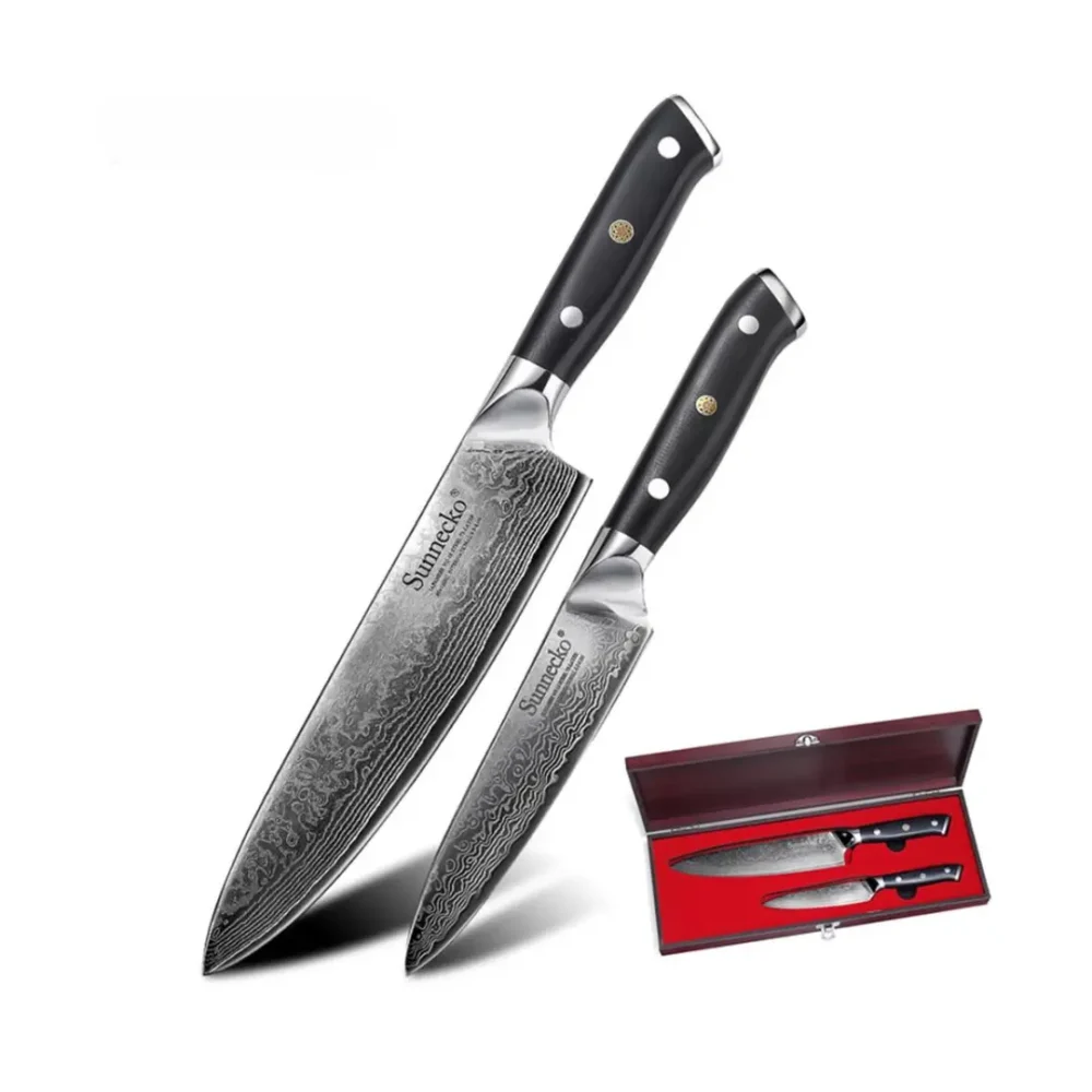 Couteau de Chef Damas - SharpEdge Collection - Mes-Couteaux