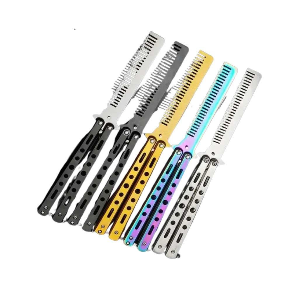Peigne Balisong Transformer - StyleMaster - Mes-Couteaux