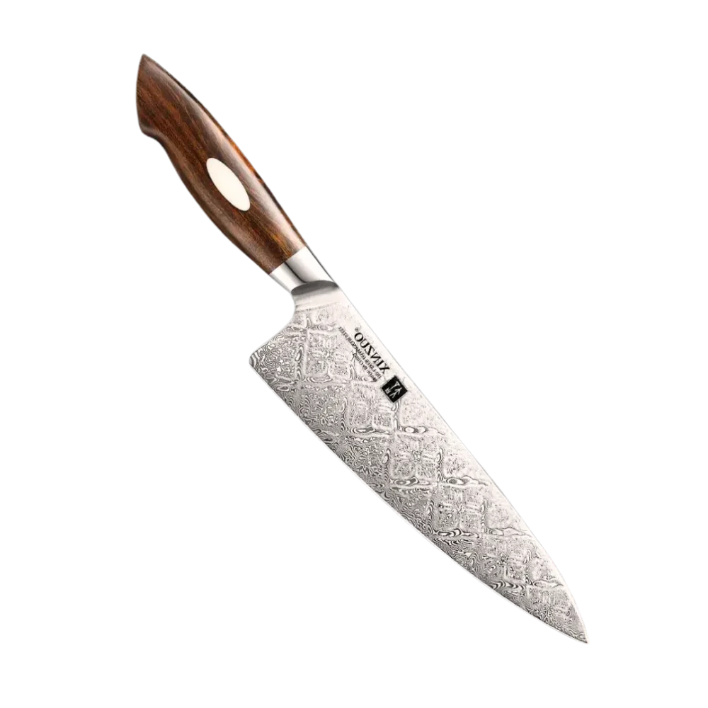 Couteau de Chef Damas - FrontierWood - Mes-Couteaux