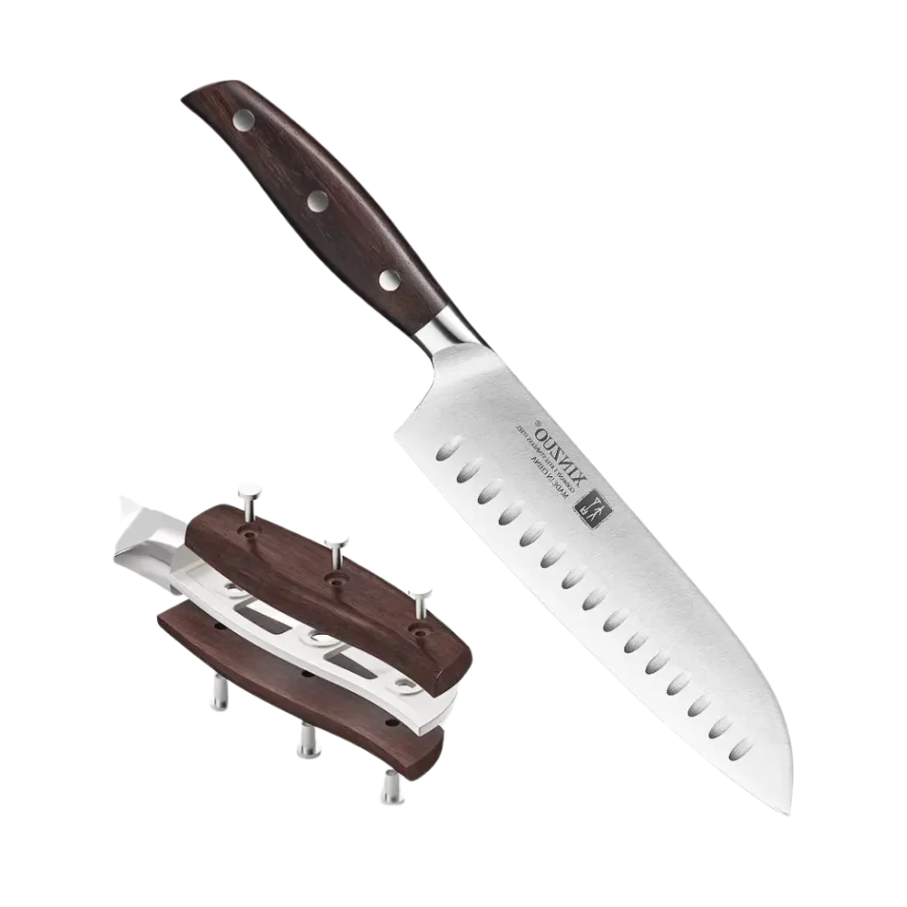 Couteau Santoku - SteelArtisan - Mes-Couteaux