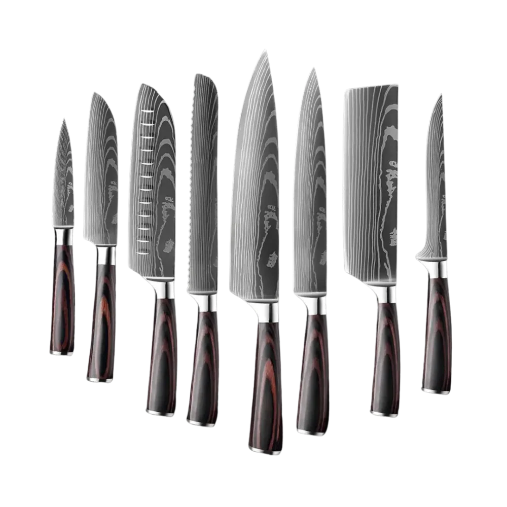 Couteau de Chef Multifonction - SteelMaster Pro - Mes-Couteaux