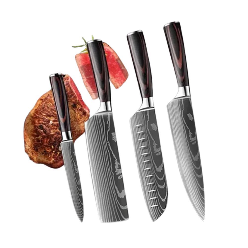 Couteaux Japonais Professionnels - SteelEdge Kitchen - Mes-Couteaux