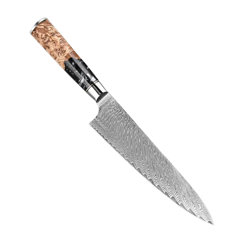 Couteau de Chef Damas - RazorEdgePro - Mes-Couteaux