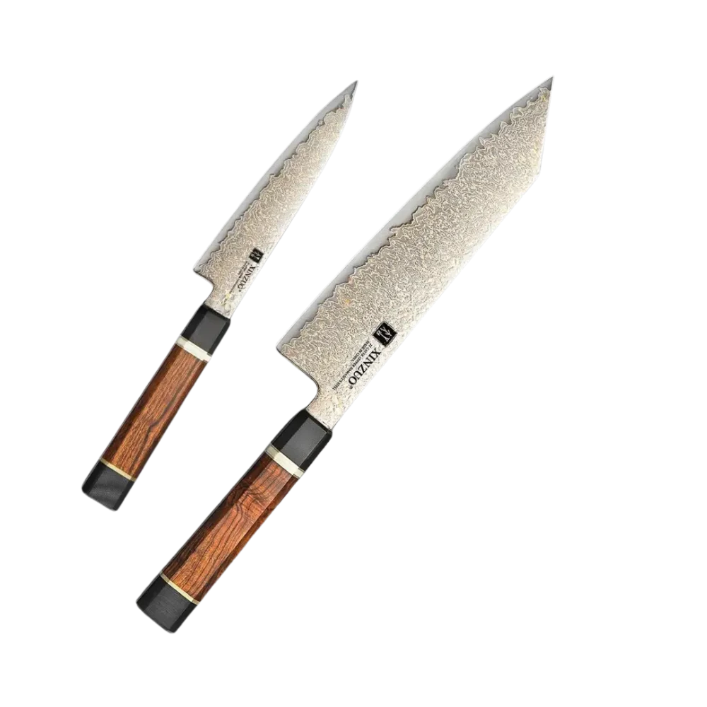 Couteau de Chef Tricolore - CopperBlade Elegance - Mes-Couteaux