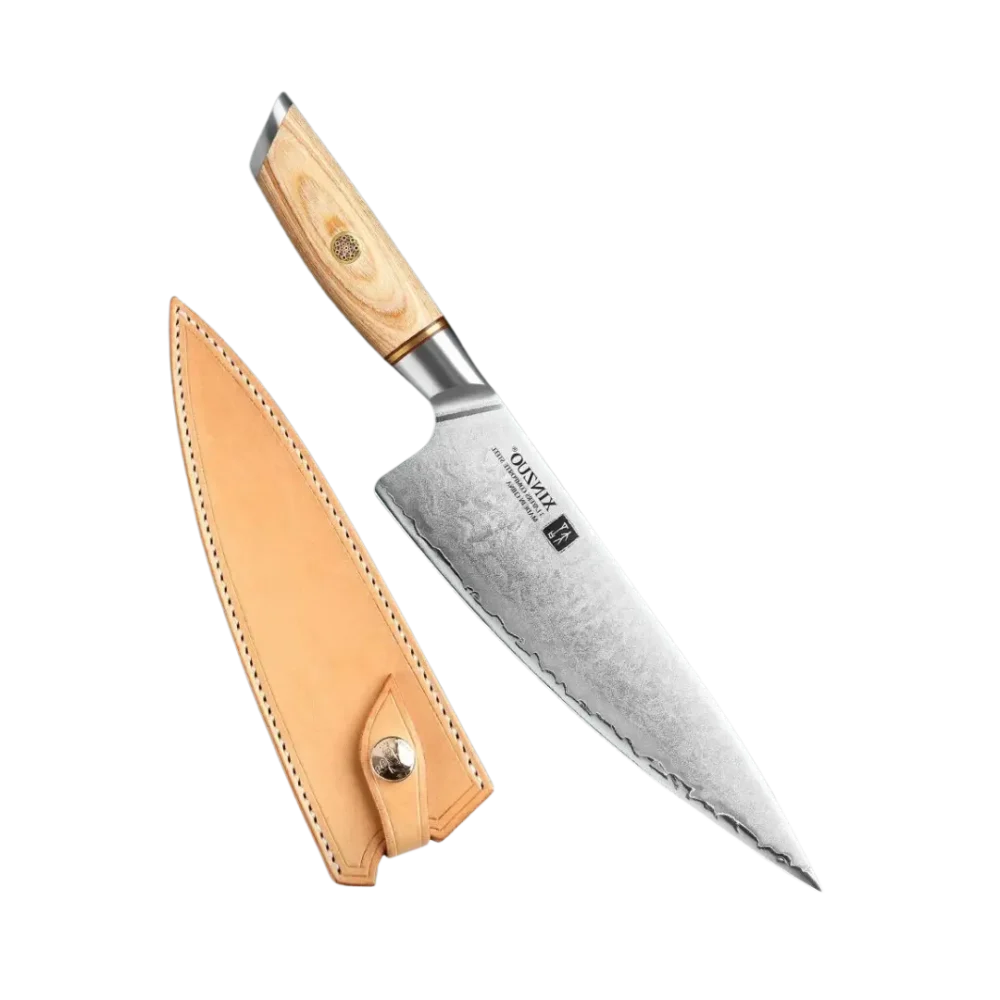 Couteau de Chef Tri-Lame - SteelCraft Pro - Mes-Couteaux