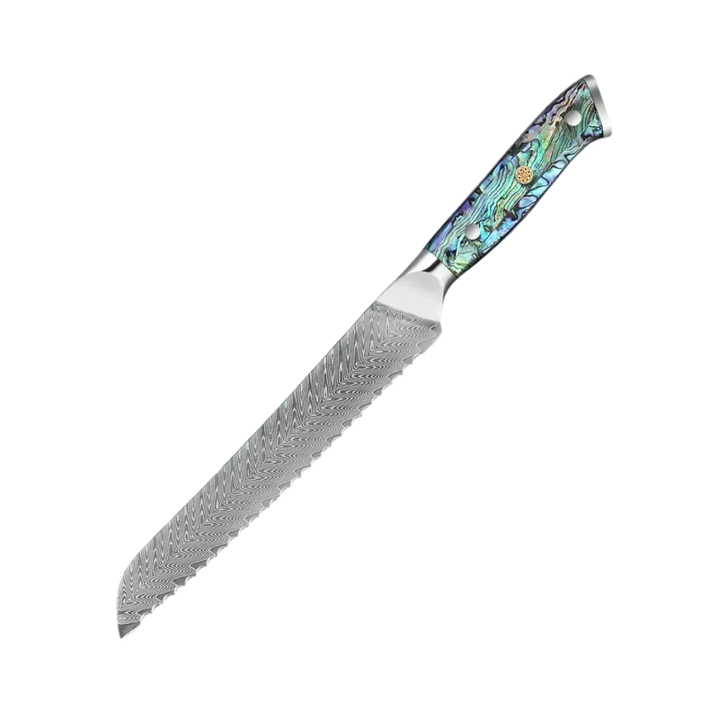 Couteau de Cuisine Damas - EdgeMaster Premium TrancheTout - Mes-Couteaux