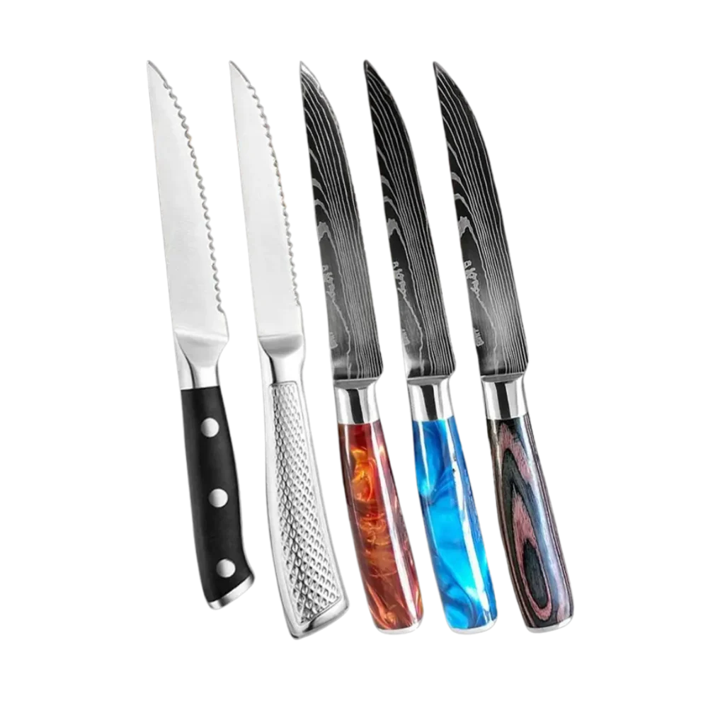 Couteau à steak dentelé - SteelCraft - Mes-Couteaux