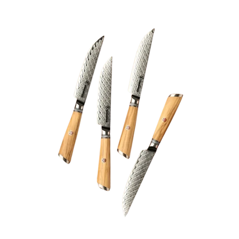 Couteau à Steak Elite - OliveSteel Mastery - Mes-Couteaux