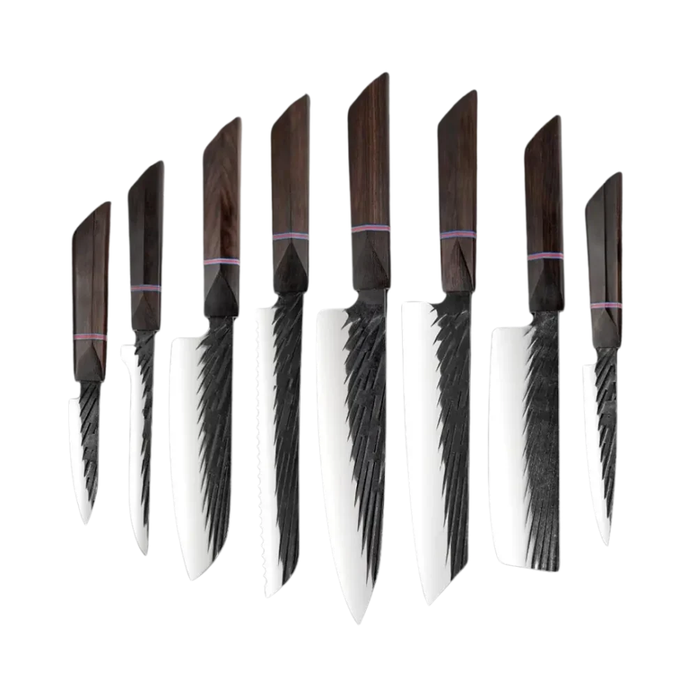 Couteau Japonais Forgé - CarbonSharp Series - Mes-Couteaux