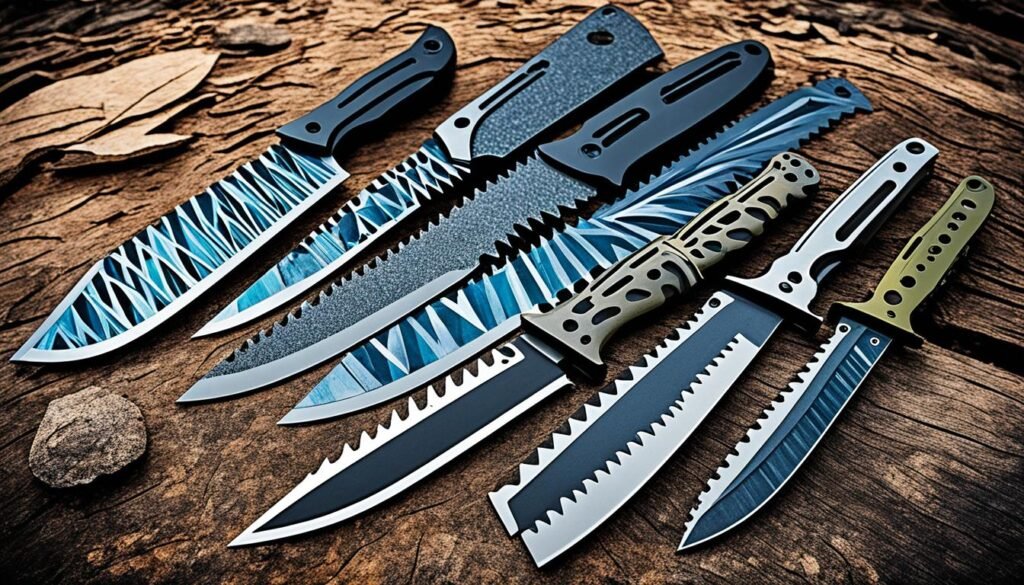 acier pour couteaux de survie et bushcraft