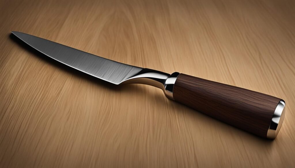 couteau à beurre avec manche en bois