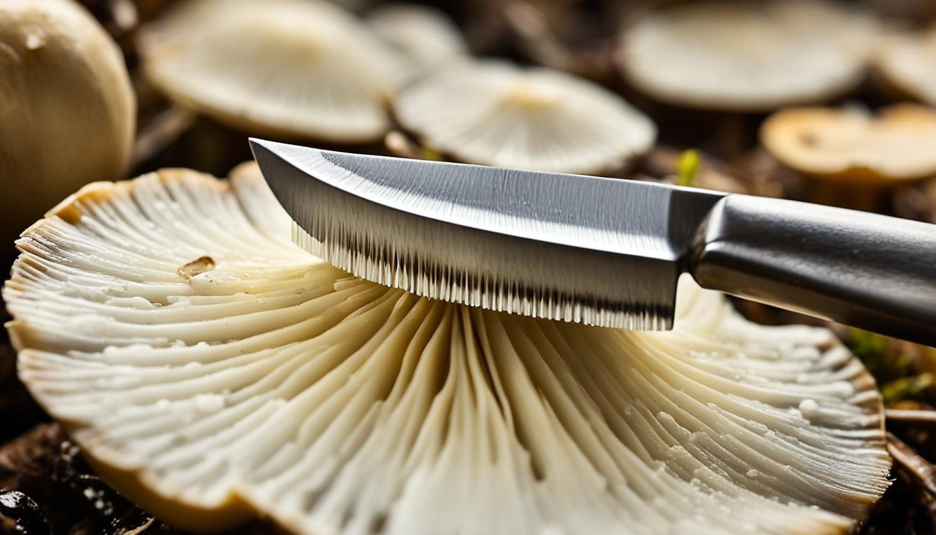 couteau champignon