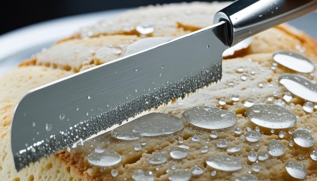 entretien du couteau à pain