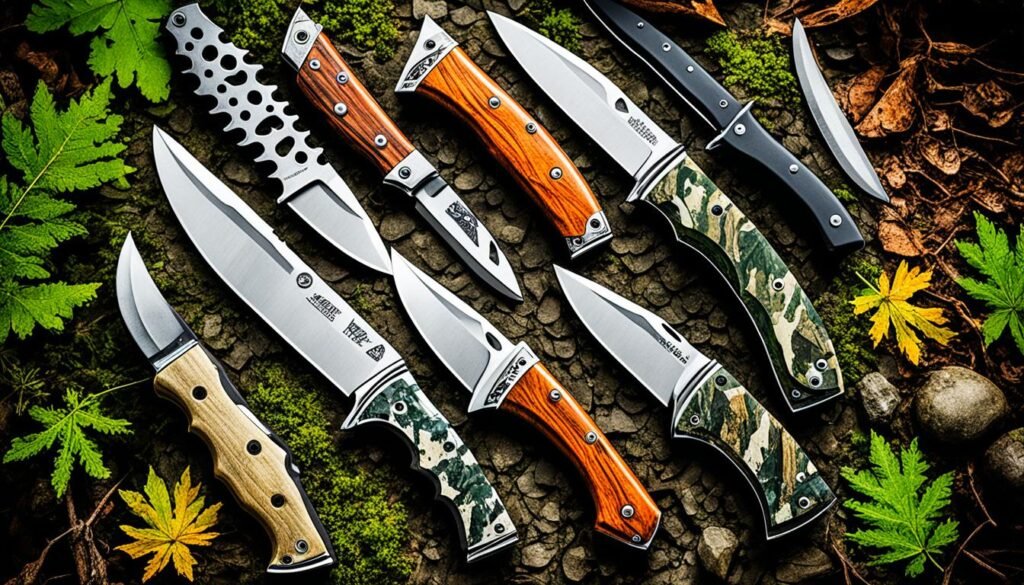 types de couteaux de chasse