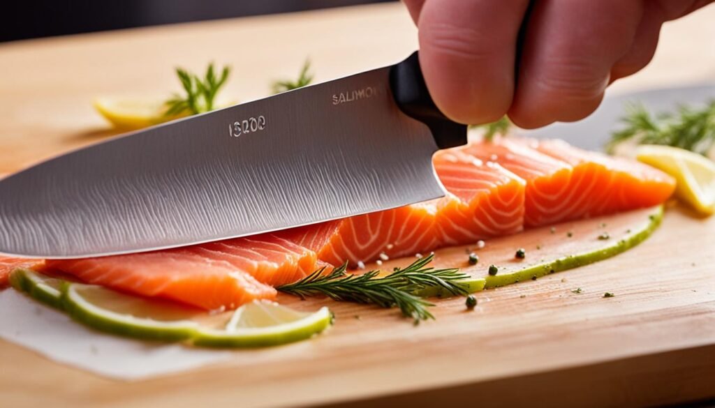 utilité couteau à saumon